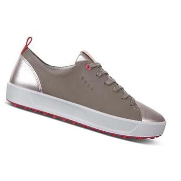 Chaussures de Golf Ecco Soft Femme Grise | FR 132AHK